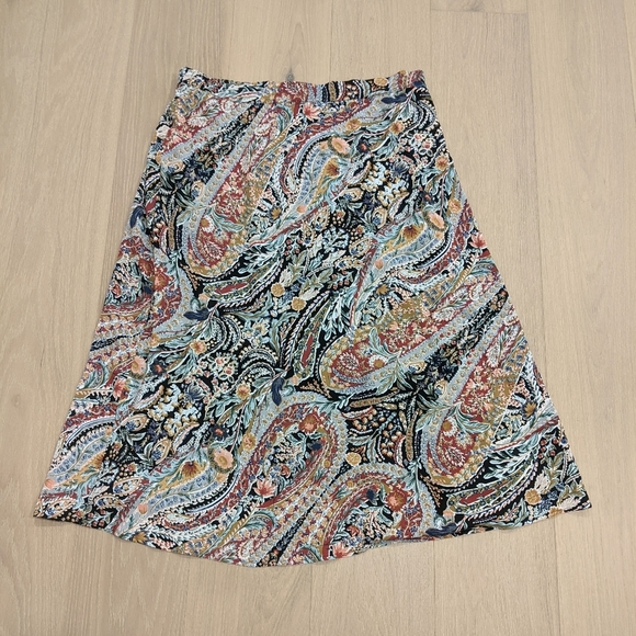 Paisley midi skirt - Picture 1 of 7